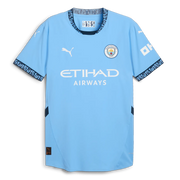 Puma 2024-25 Manchester City Home Authentic Home Jersey (Front)