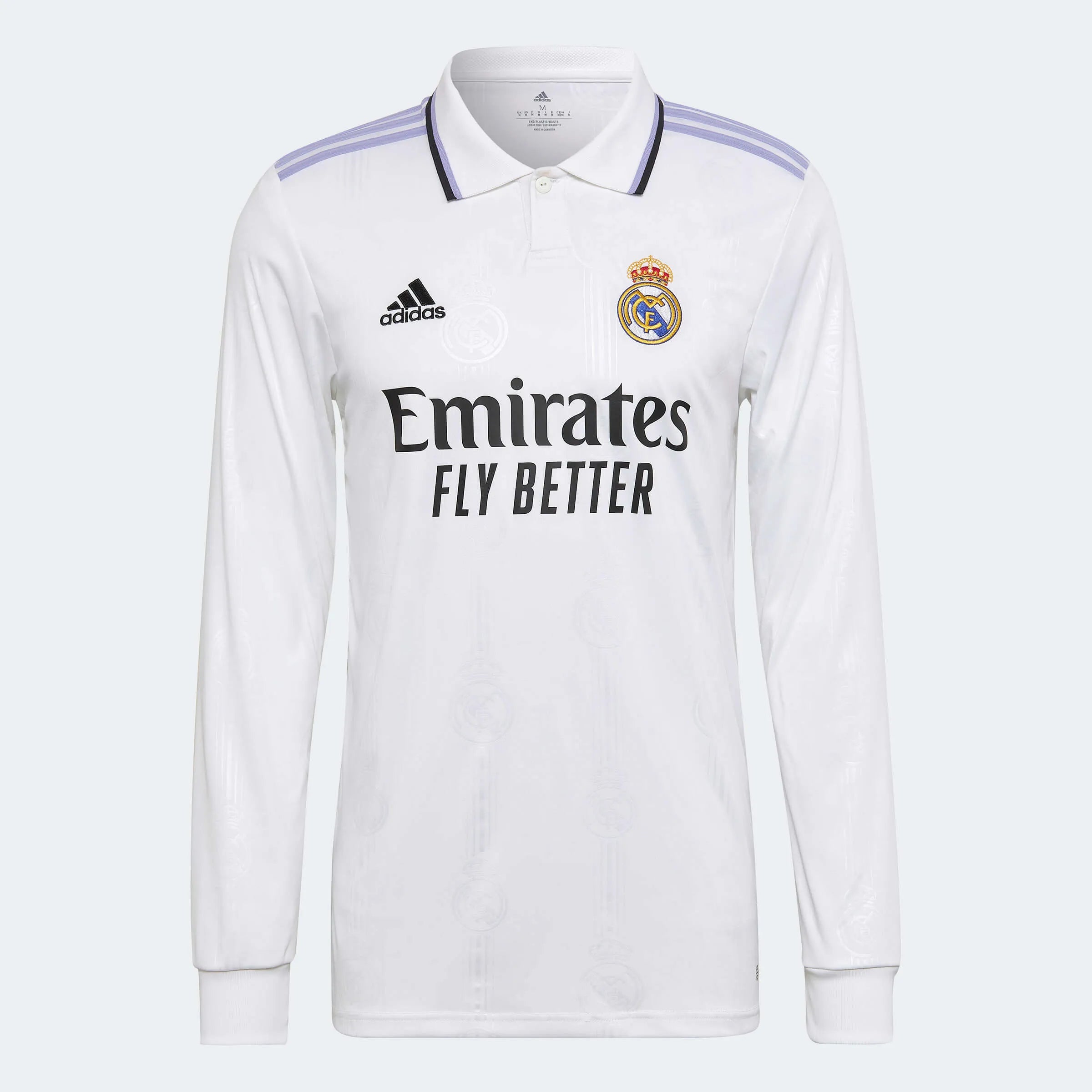 Long sleeve real madrid hotsell