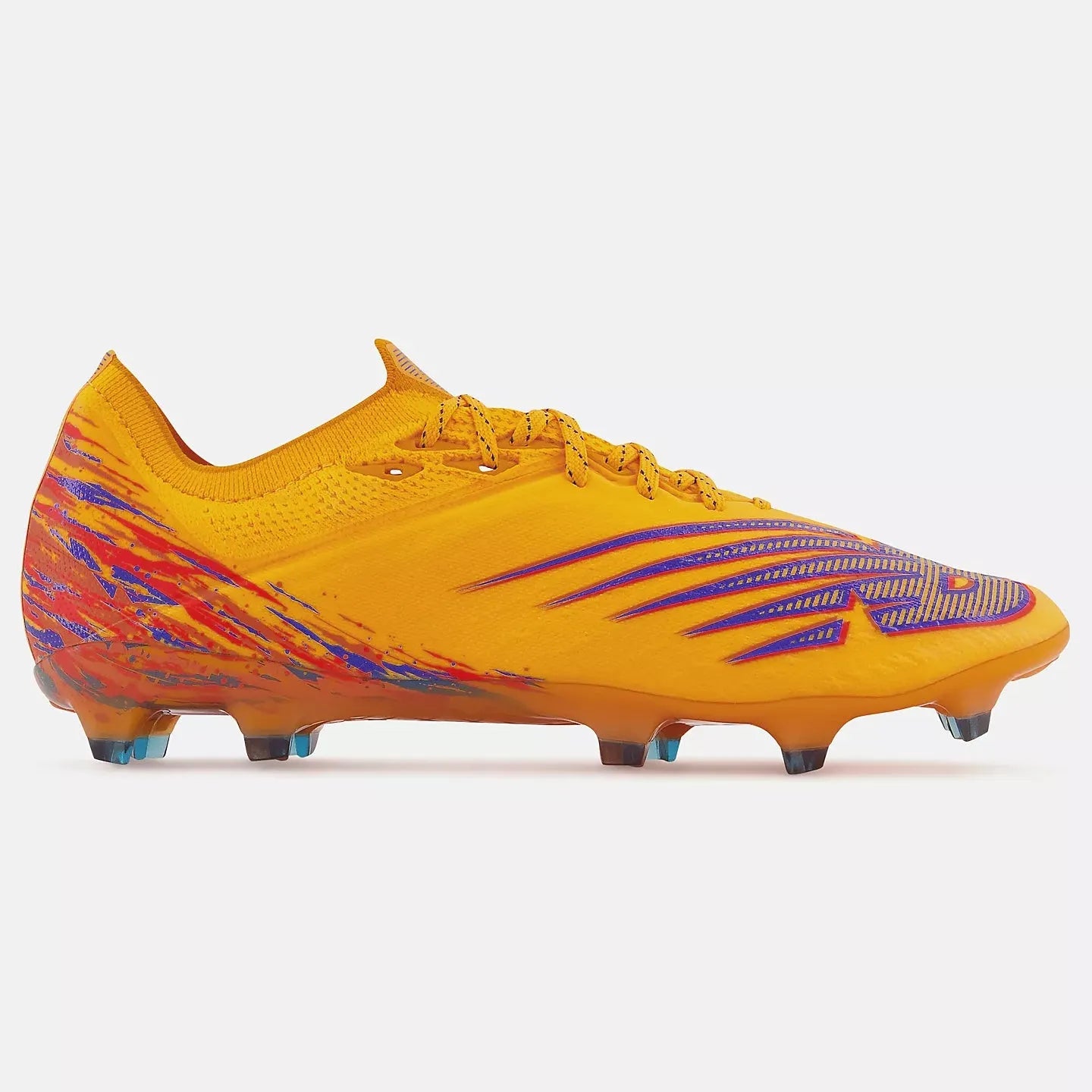 New Balance Furon v6 + Pro FG 2E Wide - Orange (Side 1)