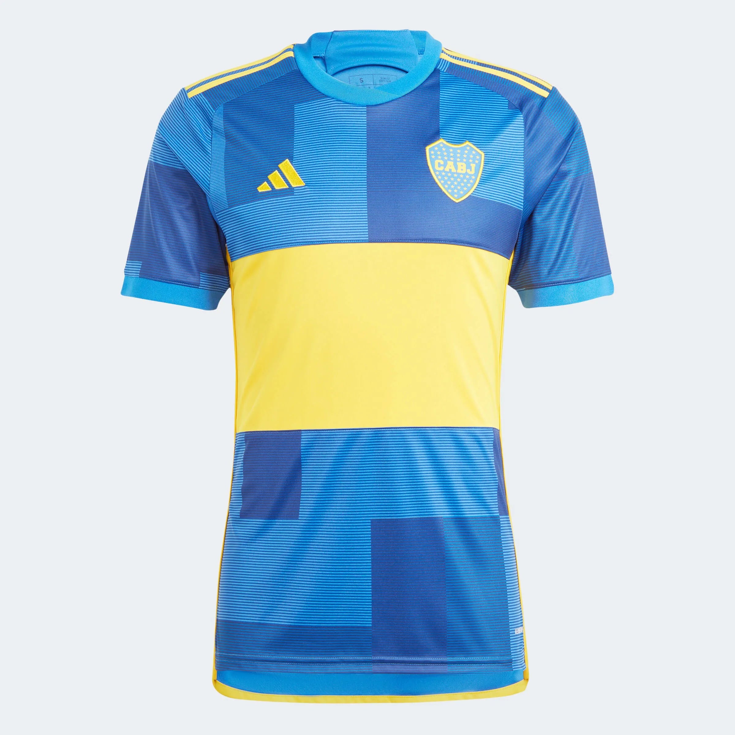 adidas 2023-24 Boca Juniors Men's Stadium Home Jersey (Front)