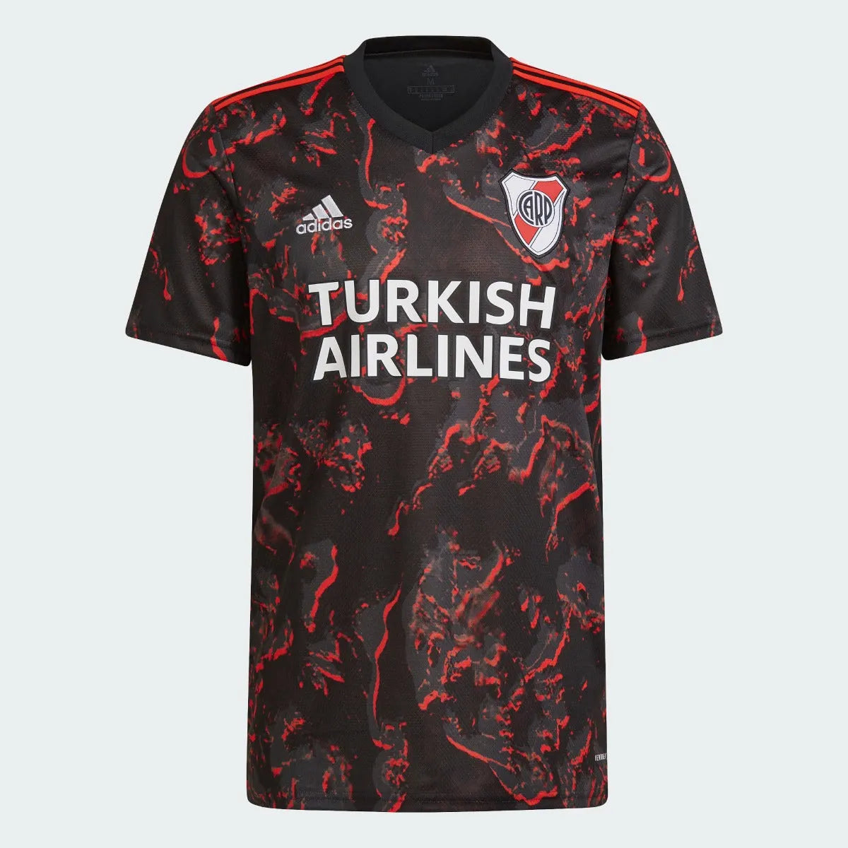 Adidas 21-22 River Plate  Away Jersey - Black-Red (Front)