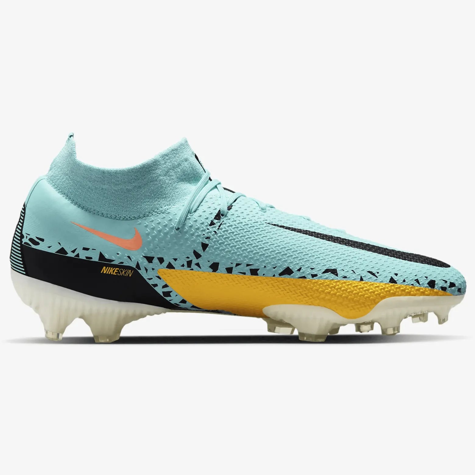 Nike Phantom GT2 Pro DF FG - Glacier Ice-Black (Side 2)