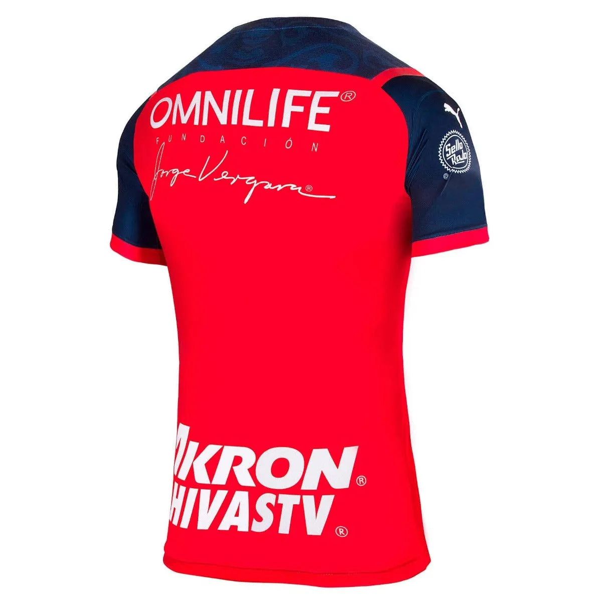 Puma 2022 Chivas Women Third Jersey - Red (Back)