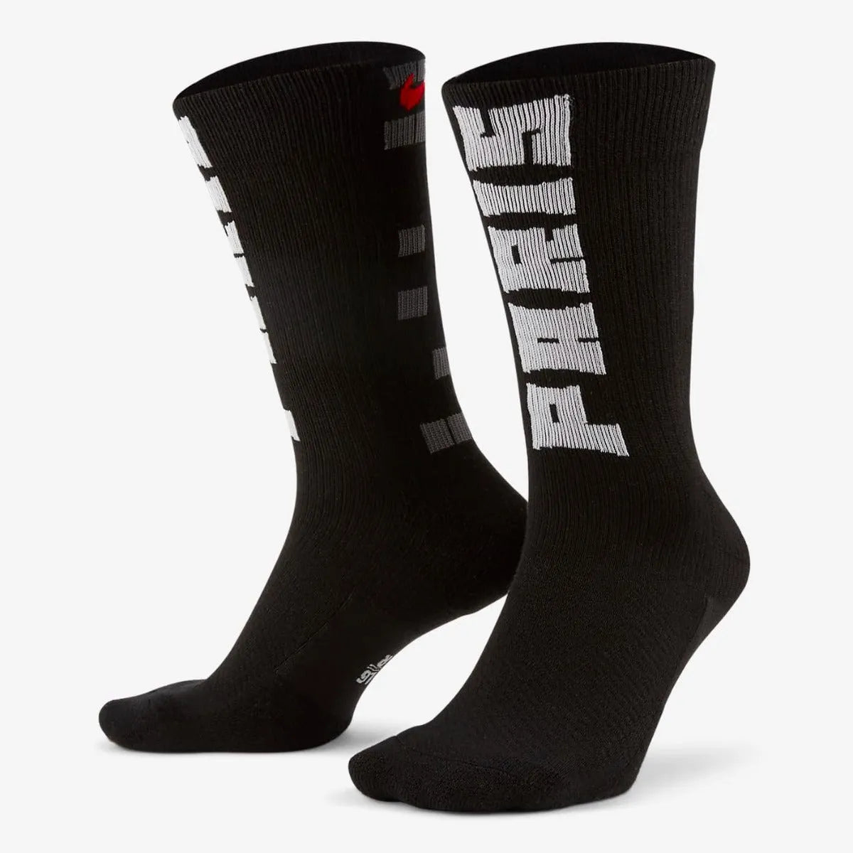 Nike 2022 PSG SNKR Crew Sox - Black-White-Dark Grey (Pair)
