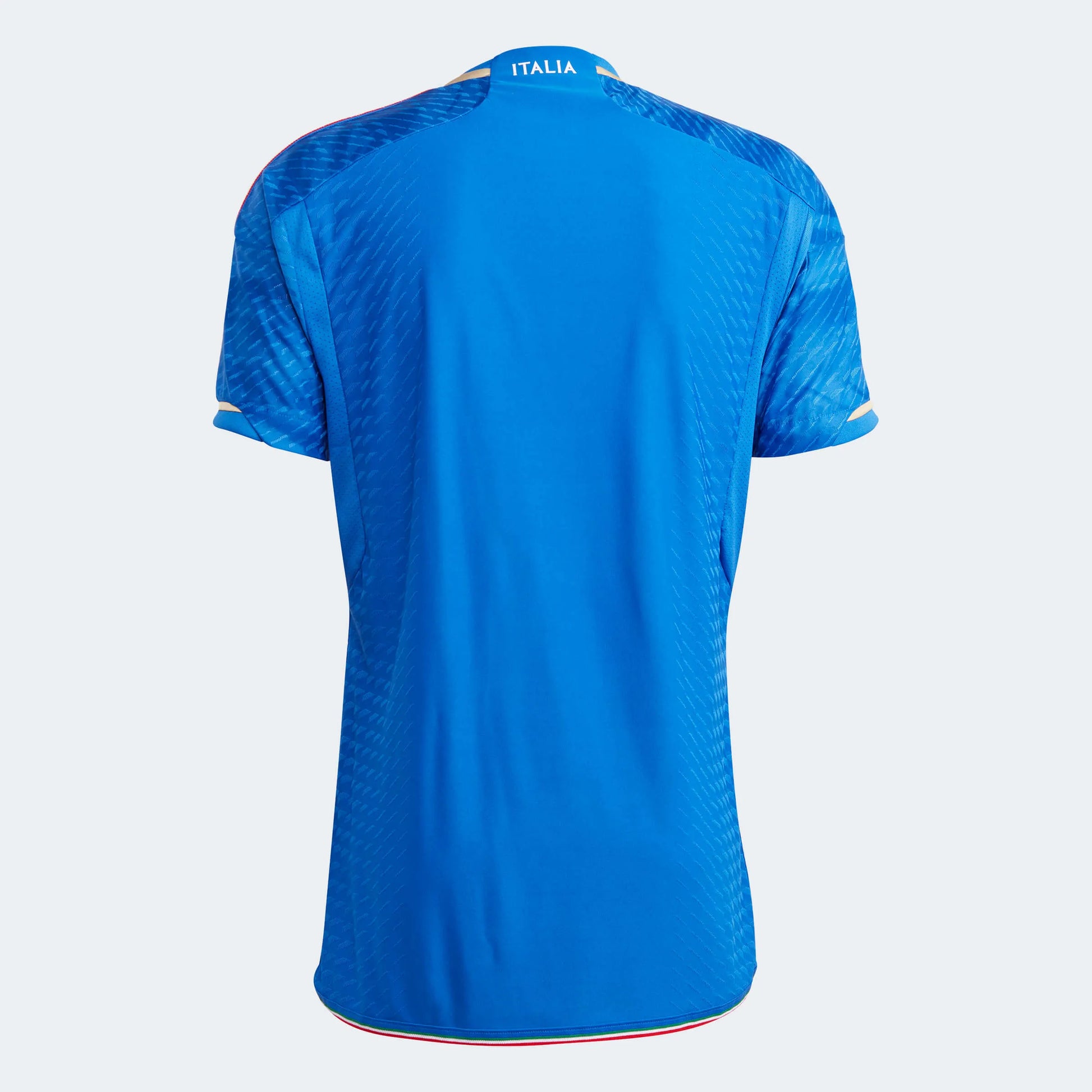 adidas 2023 Italy Authentic Home Jersey - Blue (Back)