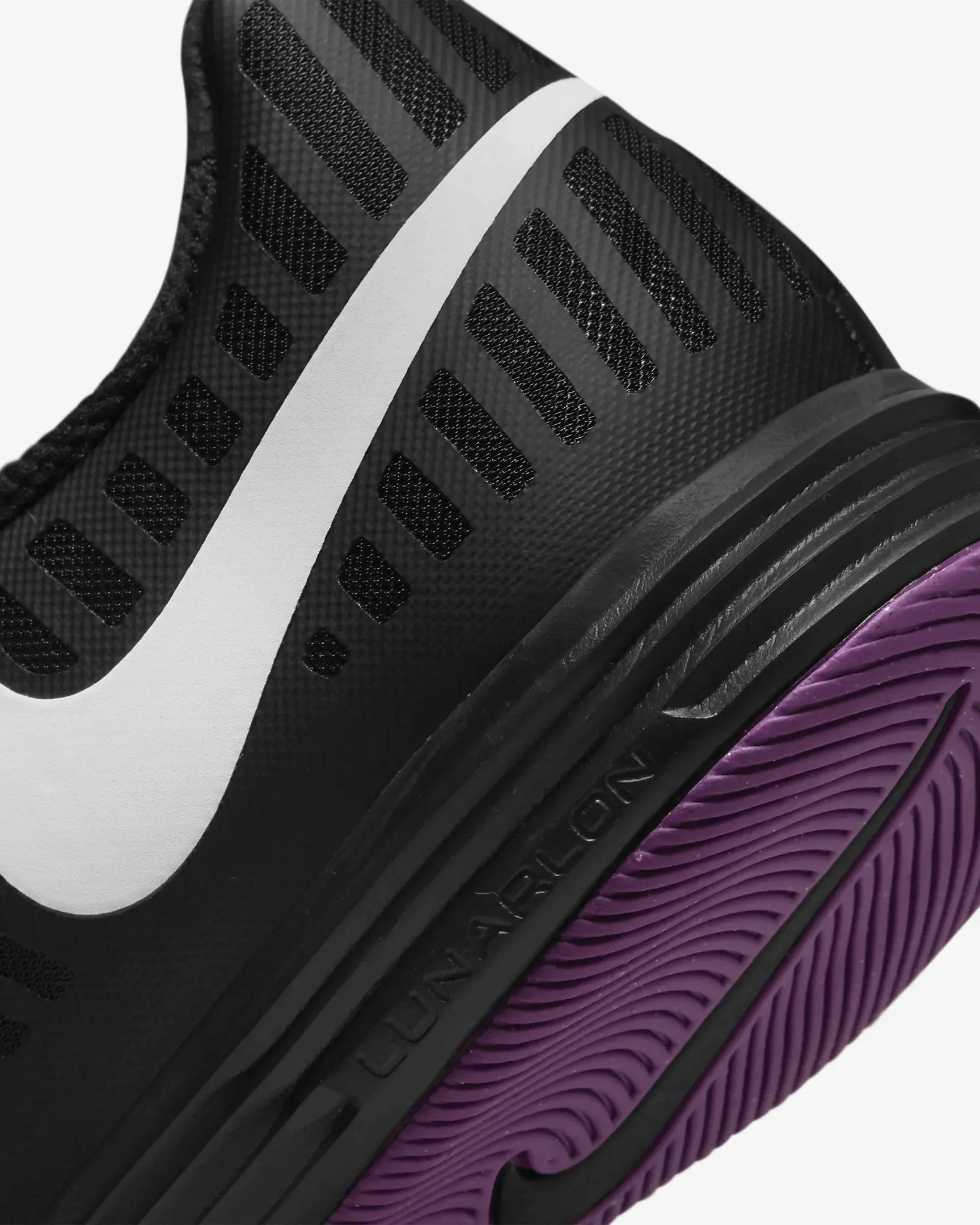 Nike Lunar Gato II Indoor - Black-White (Detail 2)