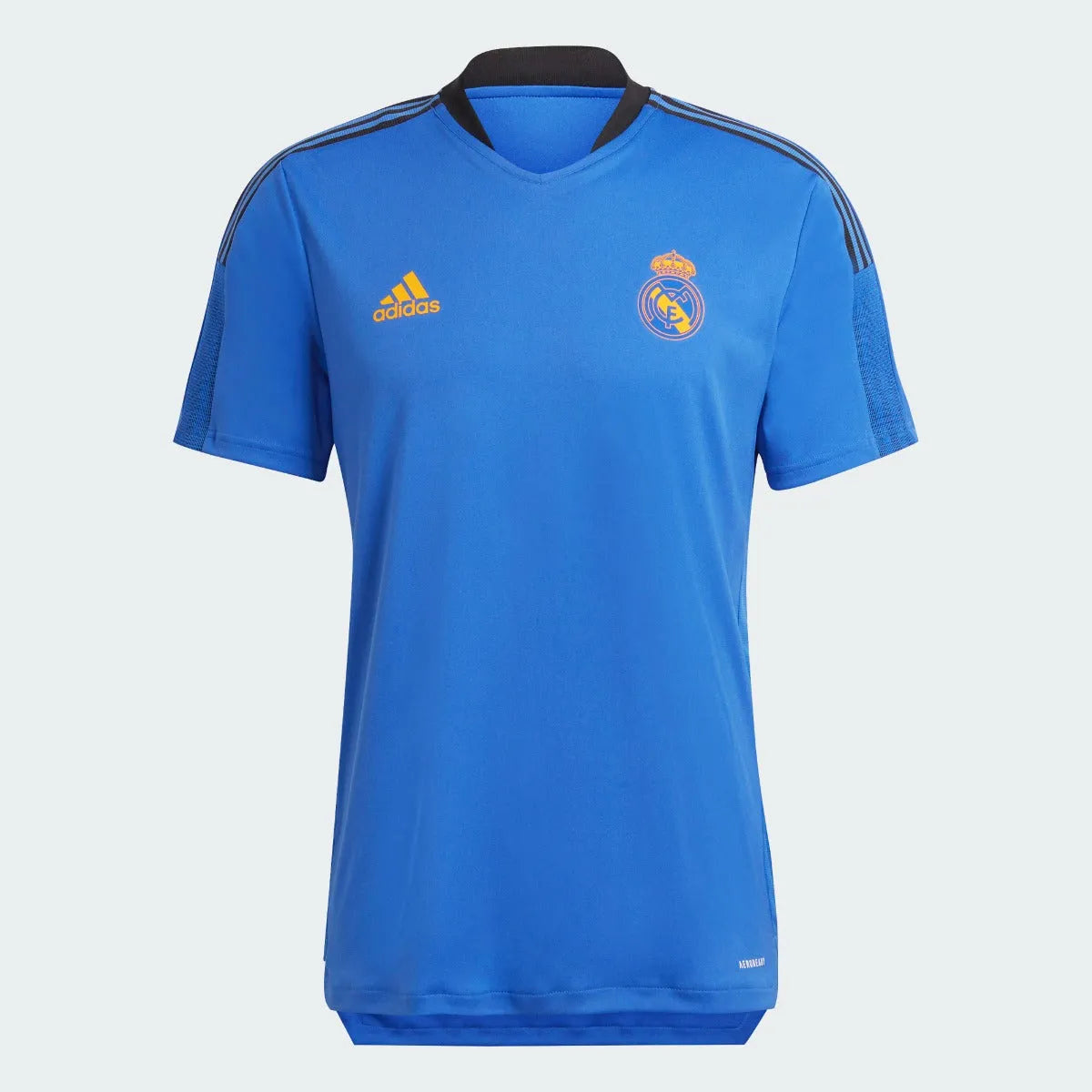 Adidas 2021-22 Real Madrid Training Jersey - Hi-Res Blue (Front)