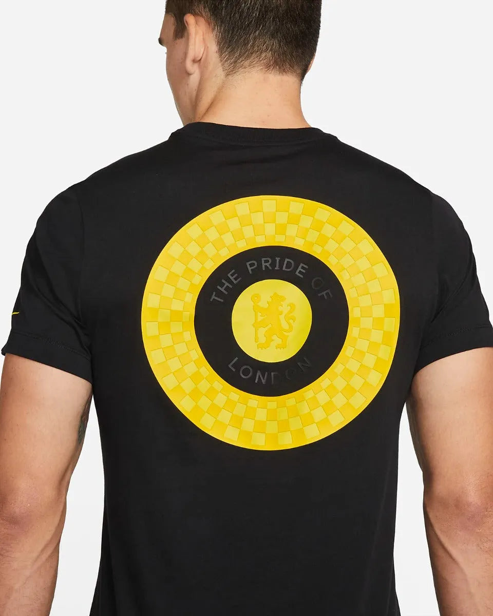 Nike 2021-22 Chelsea Voice Tee - Black (Detail 2)