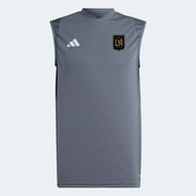 adidas 2023 LAFC Tiro 23 Sleeveless Jersey - Team Onix (Front)