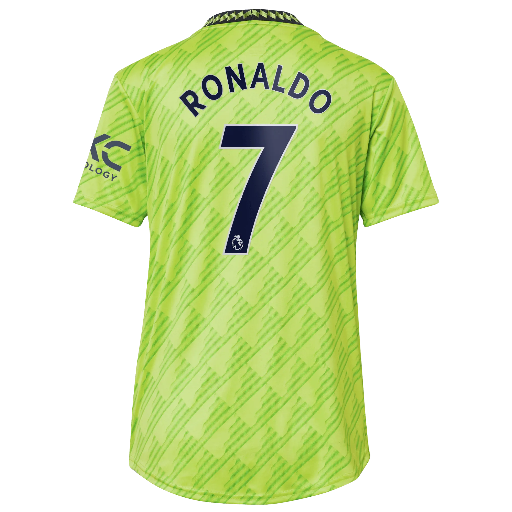 adidas 2022-23 Manchester United Women's Third Jersey - Solar Slime