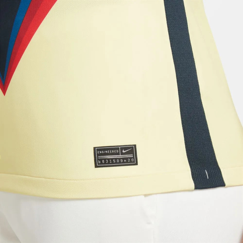 Nike 2020-21 Club America Women Home Jersey - Yellow-Navy
