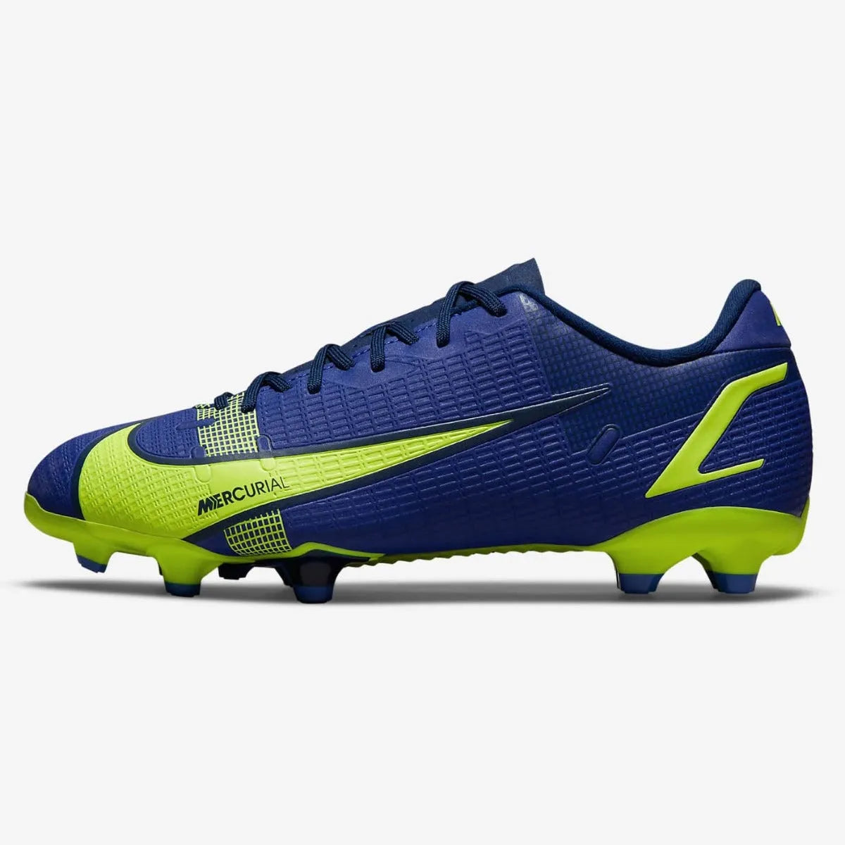 Nike Kids Vapor 14 Academy FG-MG - Lapis-Volt-Blue Void (Side 1)
