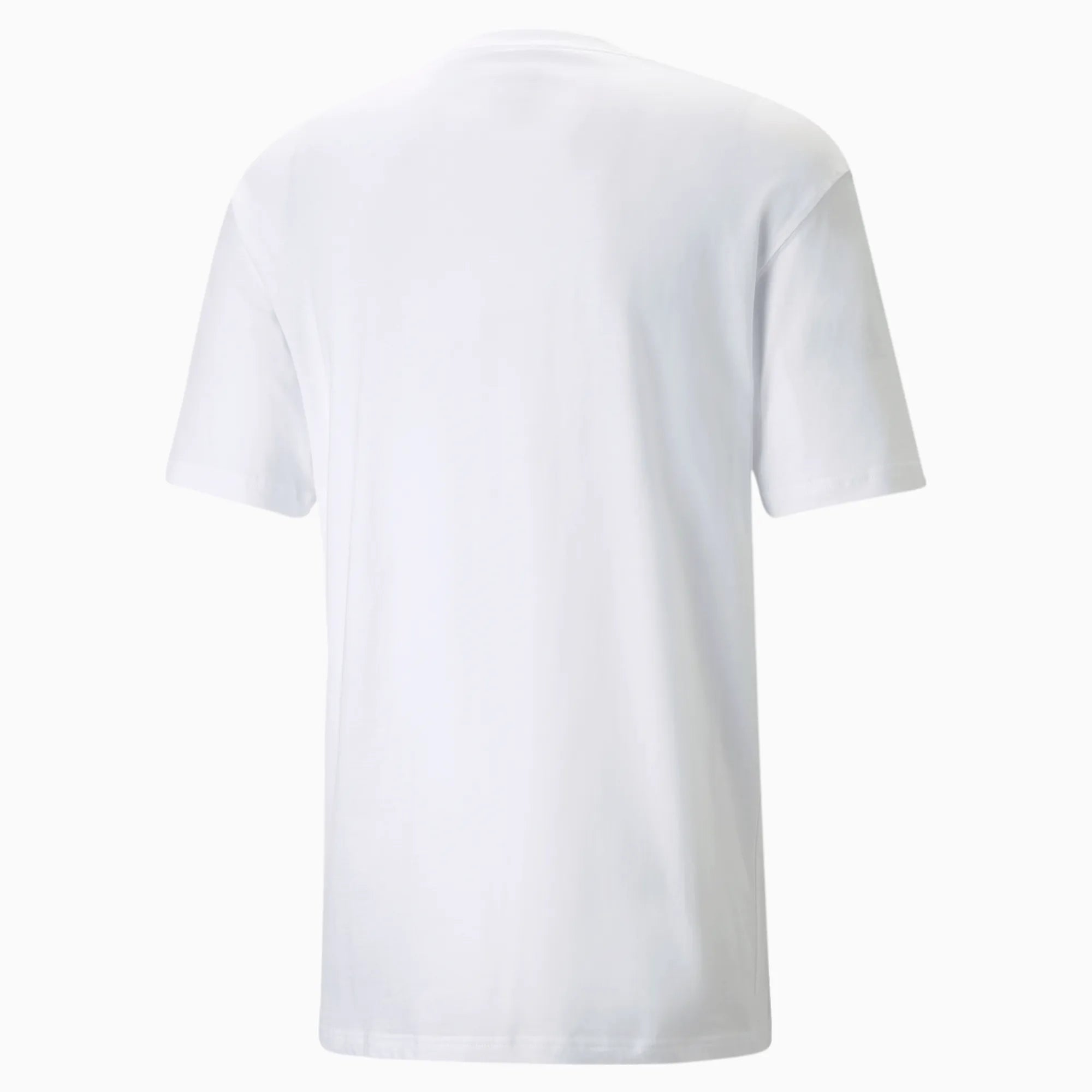 Puma 2022-23 Manchester City FtblCulture Tee - White-Light Blue (Back)