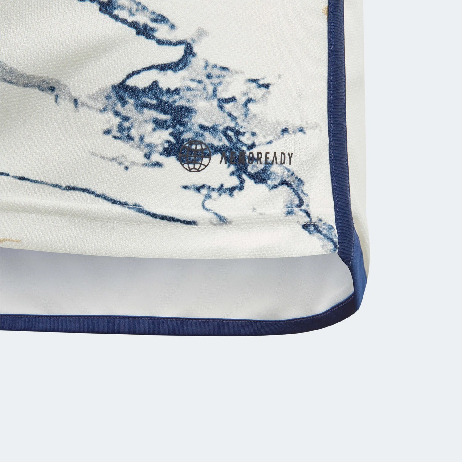 adidas 2023 Italy Youth Away Jersey - White (Detail 3)