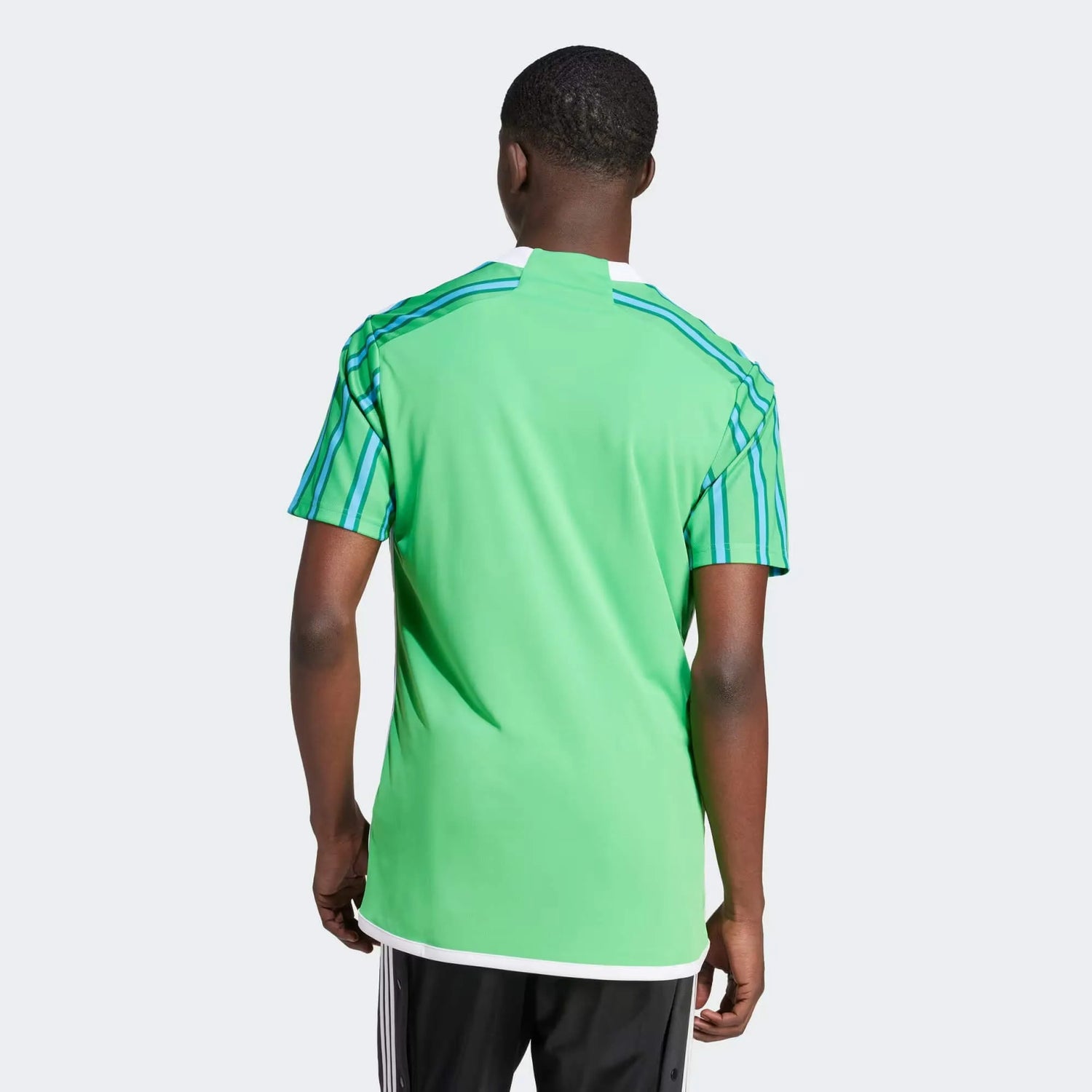 adidas 2024-25 Seattle Sounders Men's Stadium Home Jersey (Model - Back)
