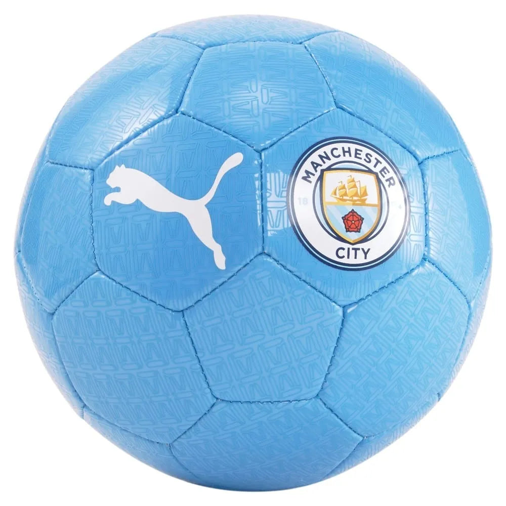 Puma Manchester City 2021-22 Core Fan Mini Ball - Sky Blue (Front)