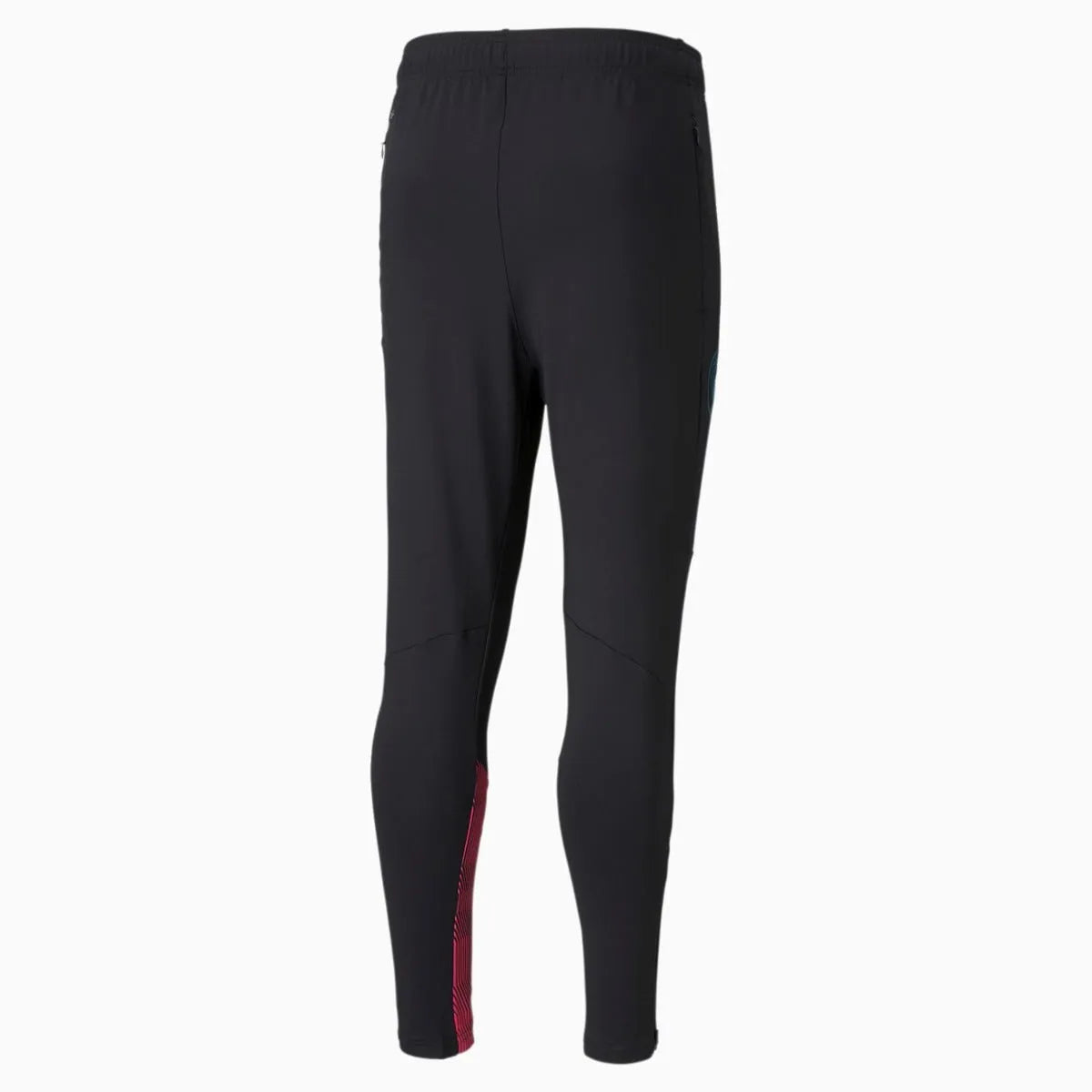 Puma Manchester City 2021-22 Training Pants - Black-Pink (Back)