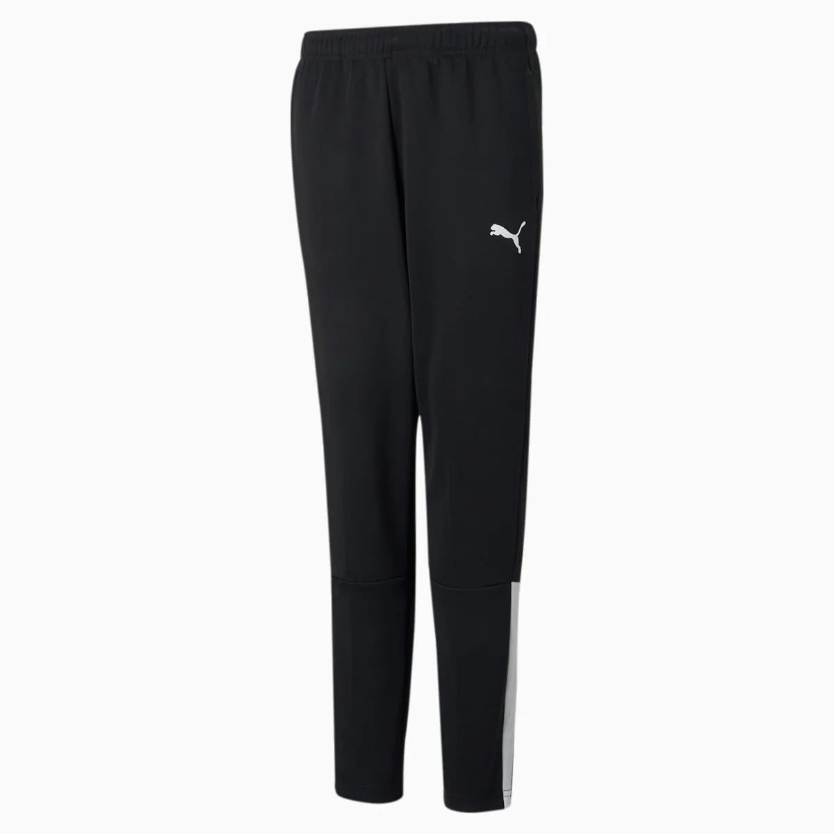 Puma Team Liga Youth Training Pants - Black-White (Front)