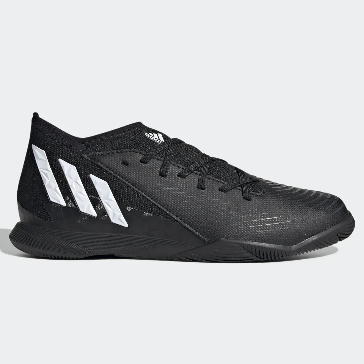 adidas JR Predator Edge .3 Indoor - Black-White (Side 1)
