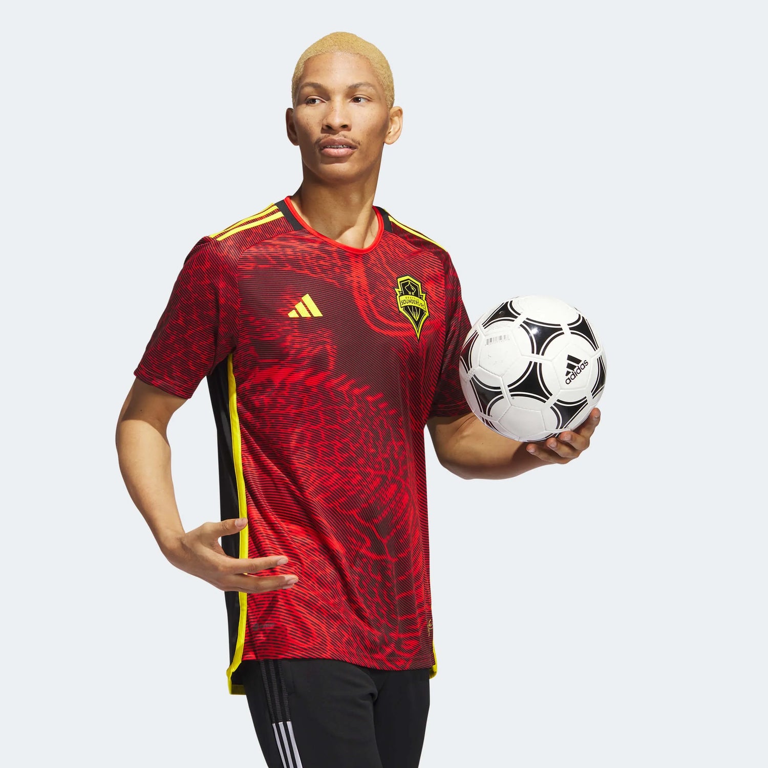 adidas 2023-24 Seattle Sounders Mens Away Jersey (Model - Side)