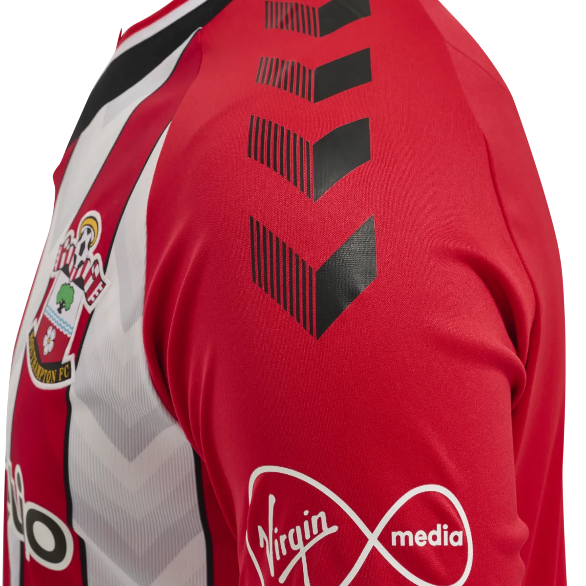 Hummel 2021-22 Southampton Home Jersey - Red-White (Detail 1)