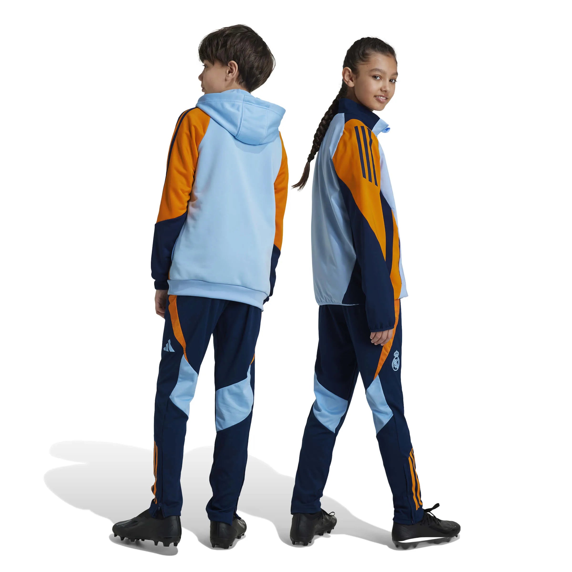 adidas 2024-25 Real Madrid Youth Training Pants (Models - Back)
