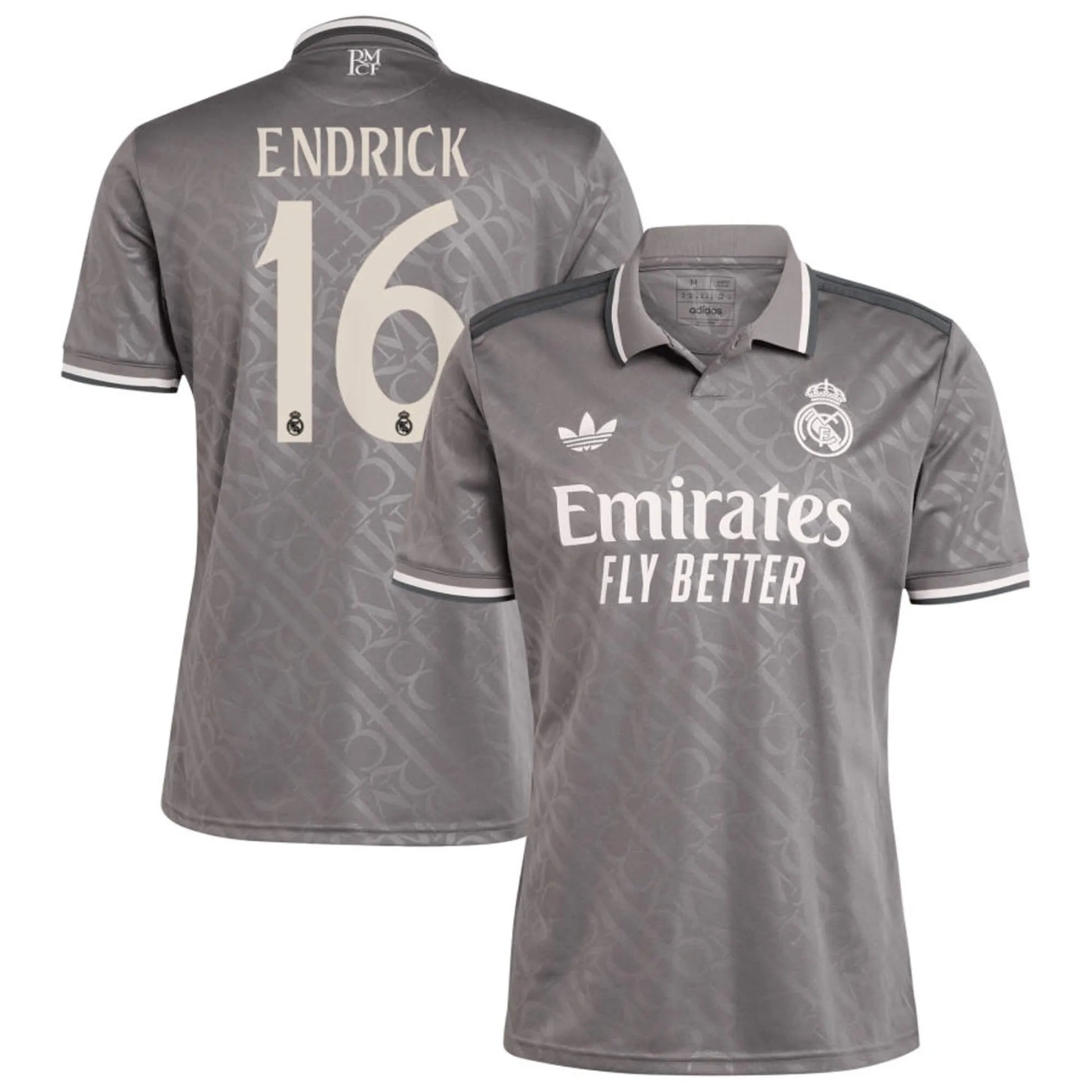 adidas 2024-25 Real Madrid Men's Stadium Third Jersey (Endrick)