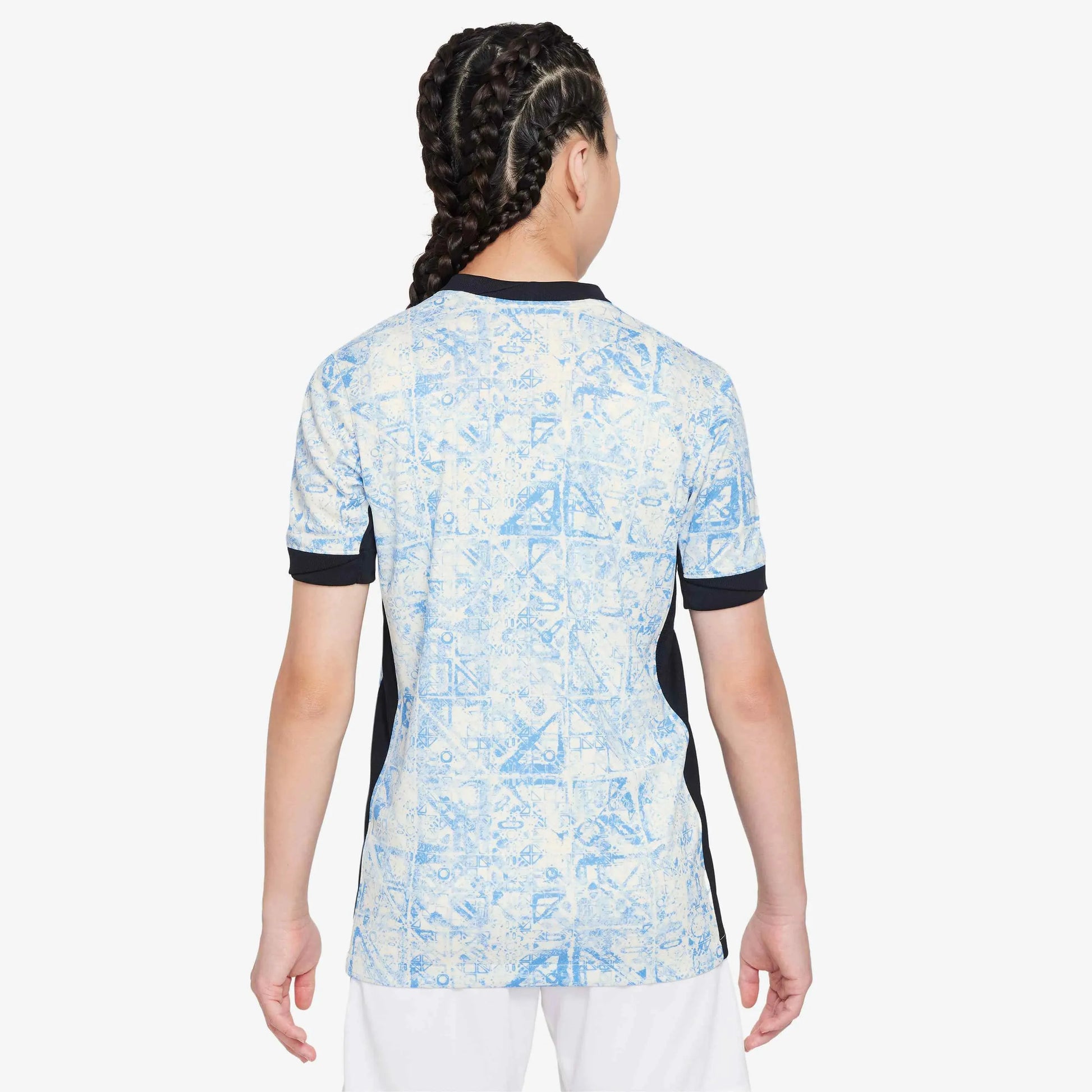 Nike 2024-25 Portugal Youth Stadium Away Jersey (Model - Back)