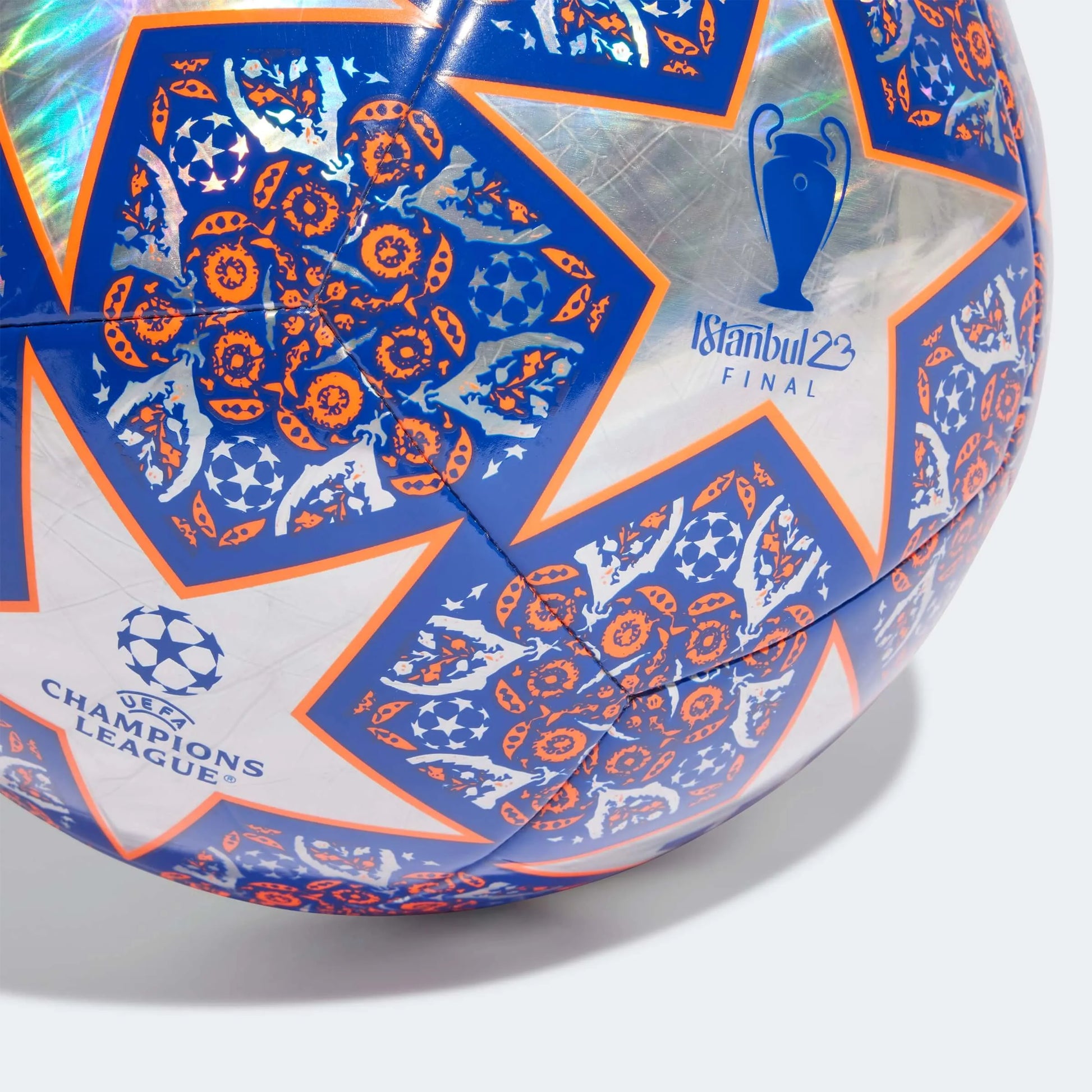 adidas 23 UCL Training Foil Ball - Multi-Blue-Orange (Detail 2)