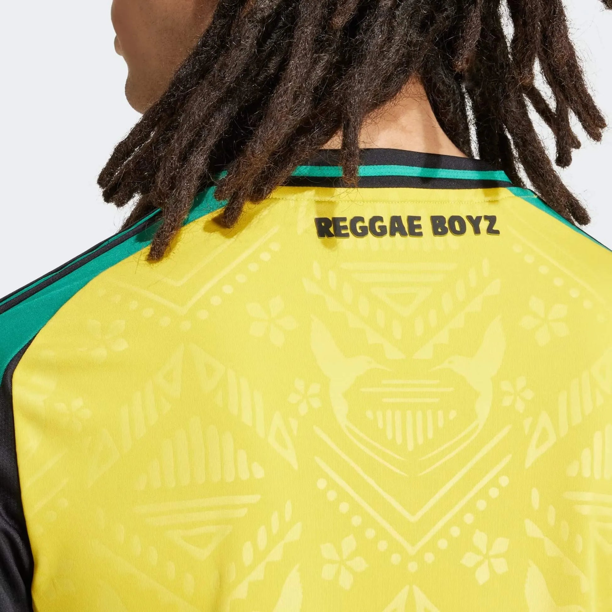 adidas 2024-25 Jamaica Men's Stadium Home Jersey (Detail 1)