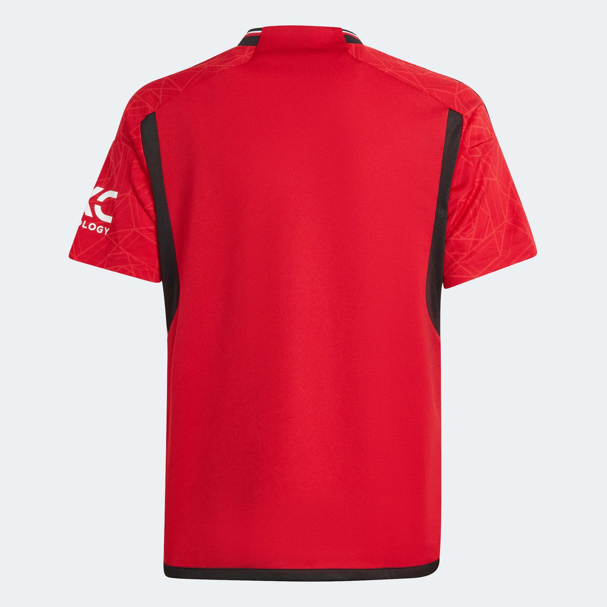 adidas 2023-24 Manchester United Youth Home Jersey (Back)