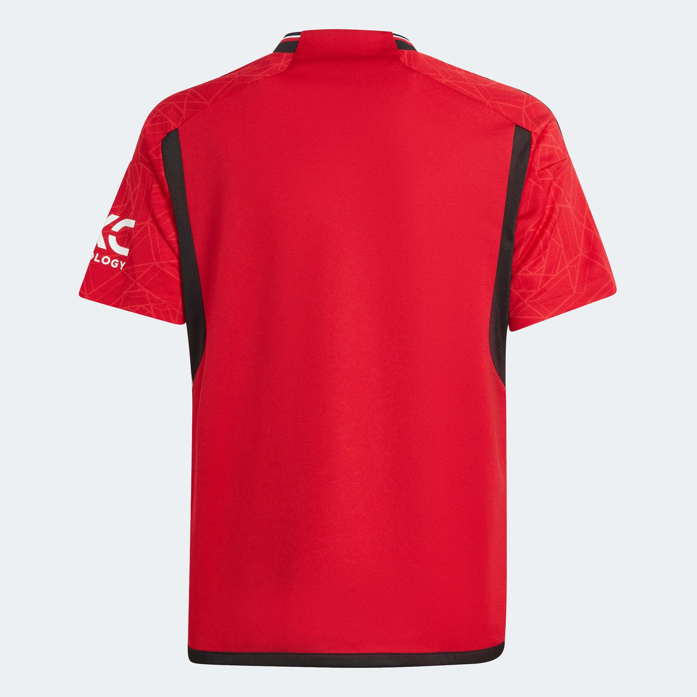 adidas 2023-24 Manchester United Youth Home Jersey (Back)