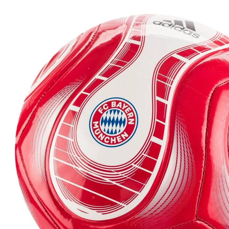 adidas 2022-23 FC Bayern Home Club Ball - Red-White (Detail 1)