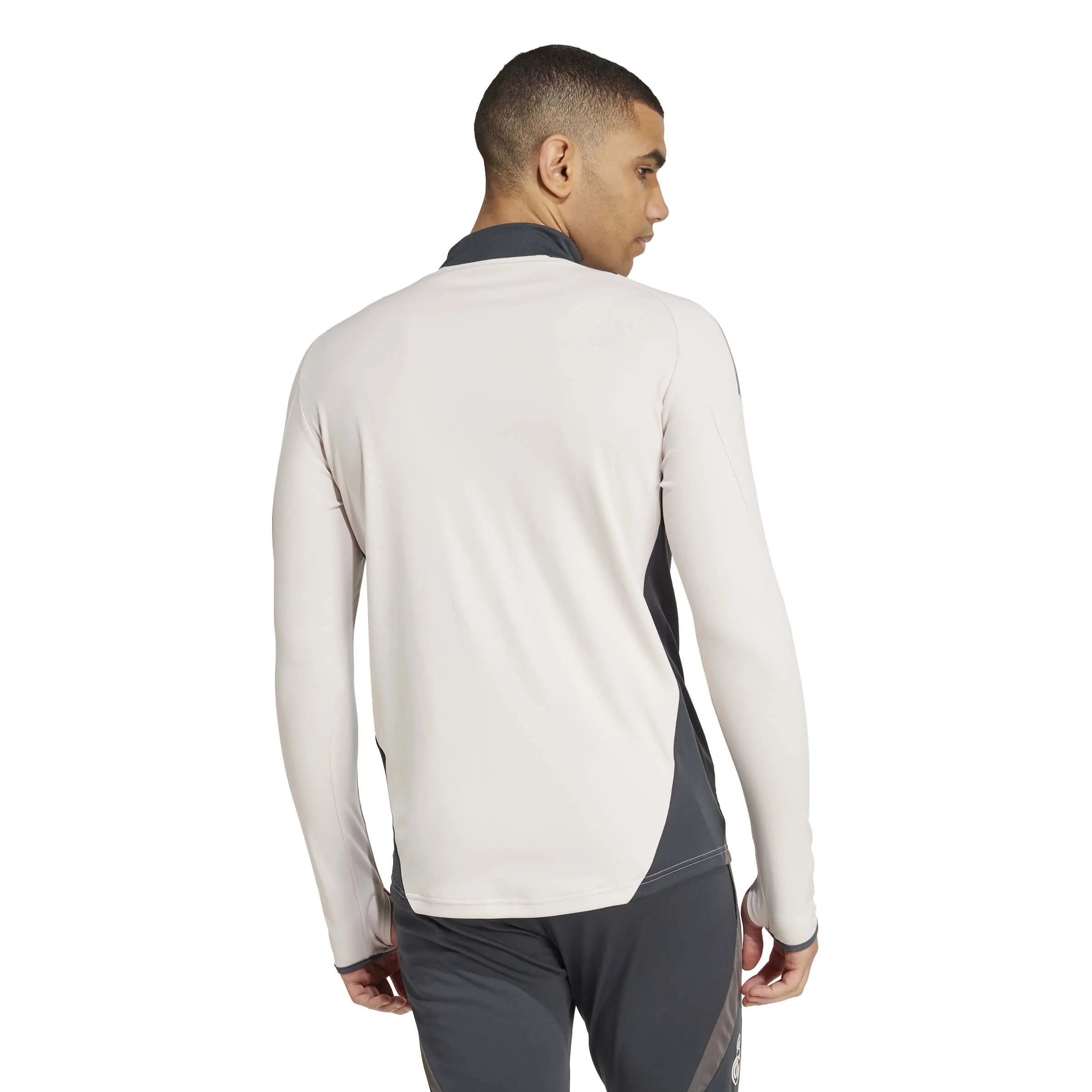 adidas 2024-25 Real Madrid Men's EU Training Top (Model - Back)