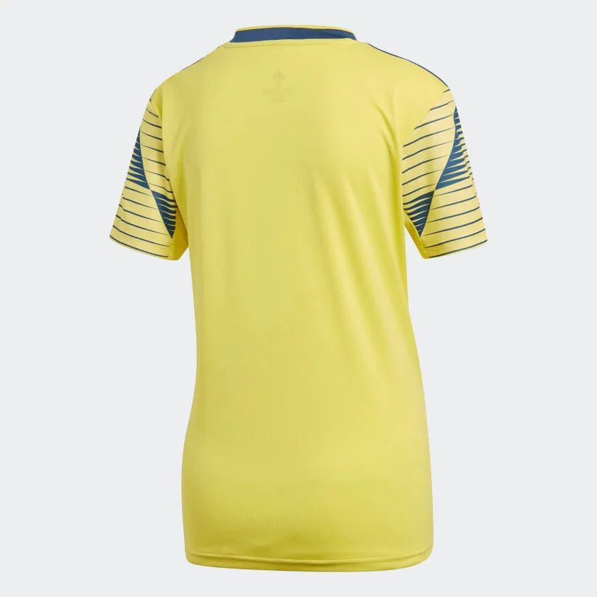 adidas Colombia 2019-20 Home WOMEN Jersey - Yellow