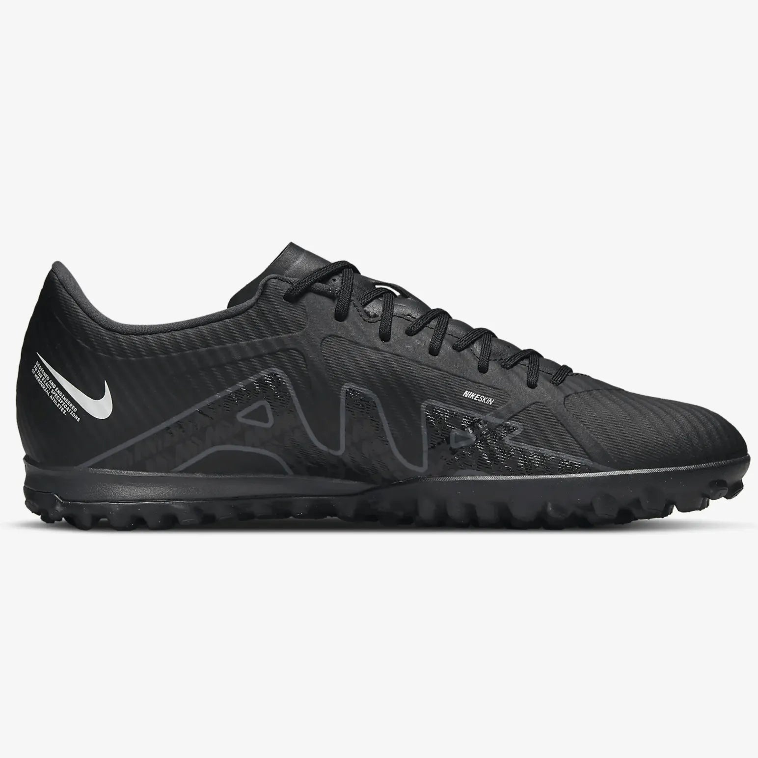 Nike Zoom Vapor 15 Academy Turf Black-Grey (Side 2)