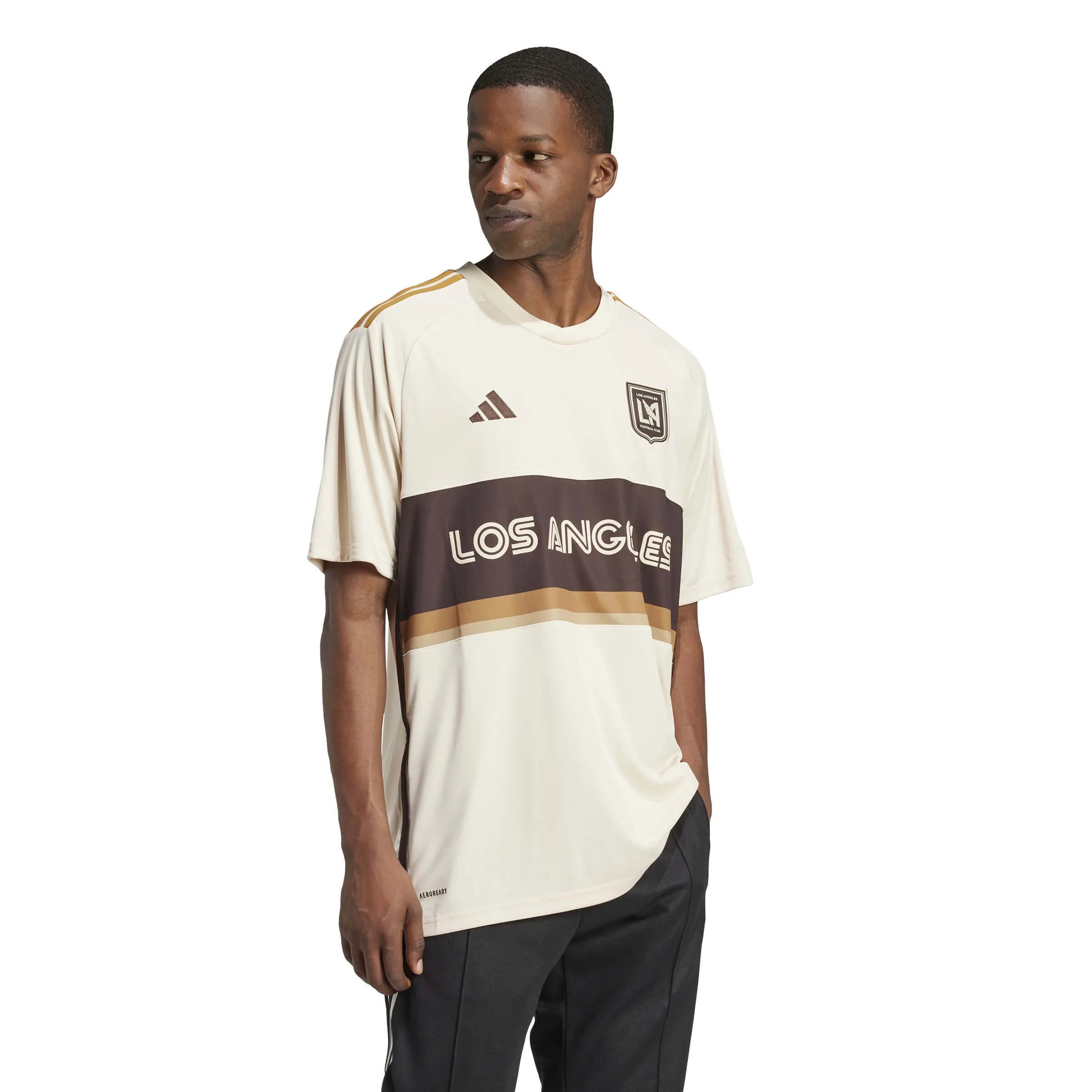 adidas 2024 LAFC Men's Stadium Third Jersey (Model - Side)
