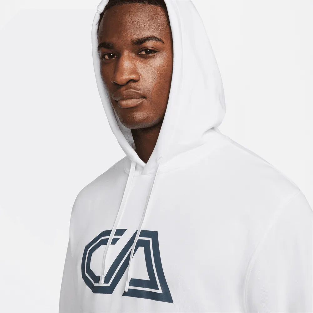 Nike 22-23 Club America GFA Fleece Hoodie - White (Detail 1)