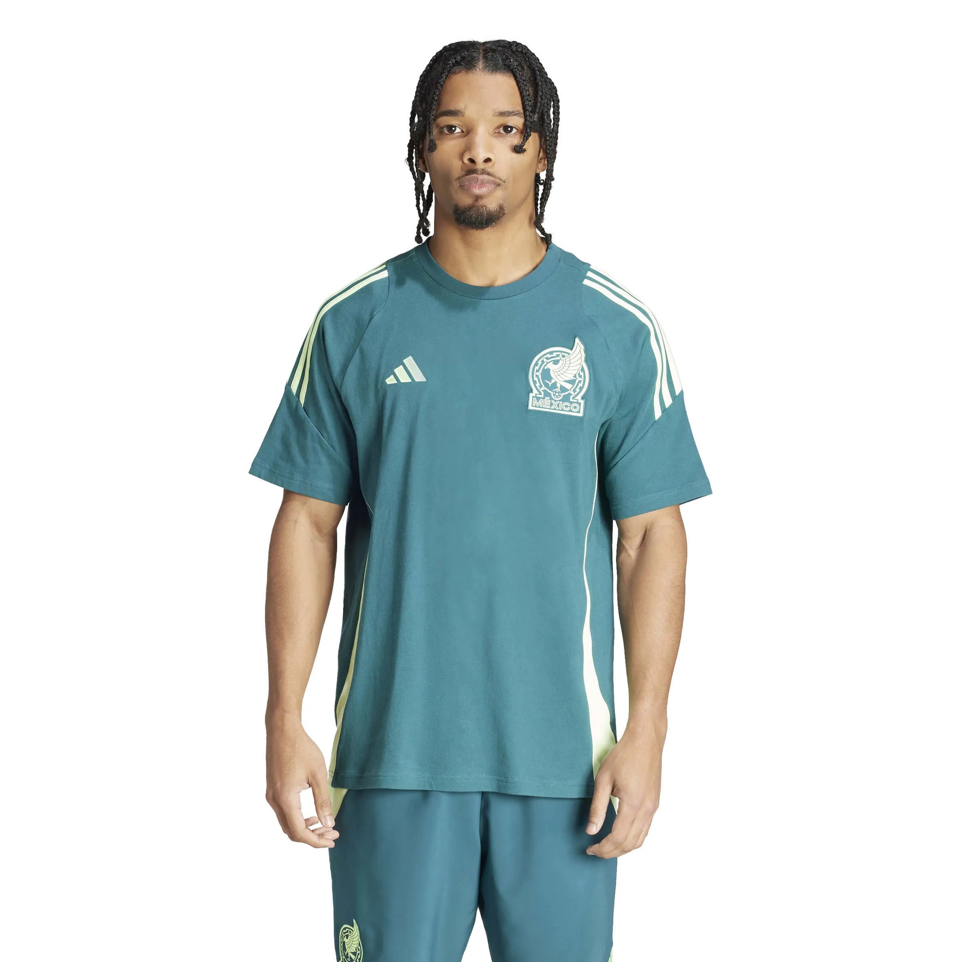 adidas 2024-25 Men's Mexico Tee (Model - Front)