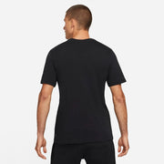 Nike FC Soccer T-Shirt - Black (Model - Back)