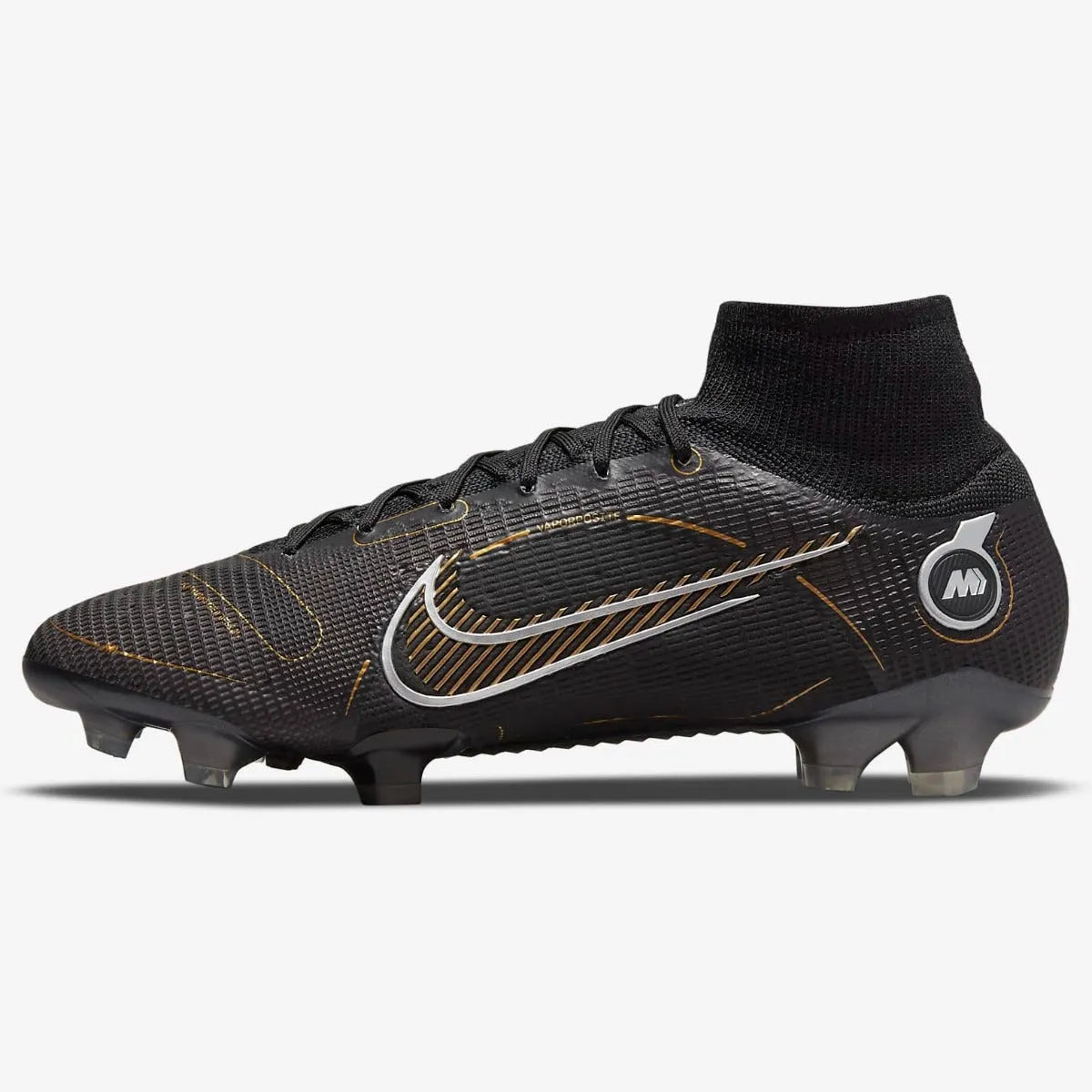 Nike Superfly 8 Elite FG - Black-Gold (Side 1)