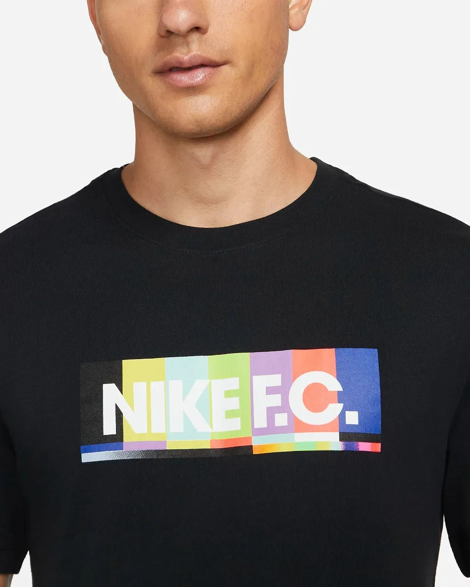 Nike FC Soccer T-Shirt - Black (Detail 1)