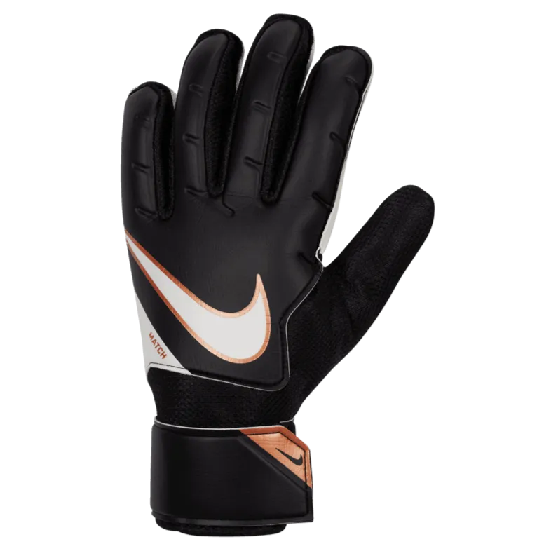Nike Goalkeeper Match Gloves - Black-Metallic Copper-White (Single - Outer)