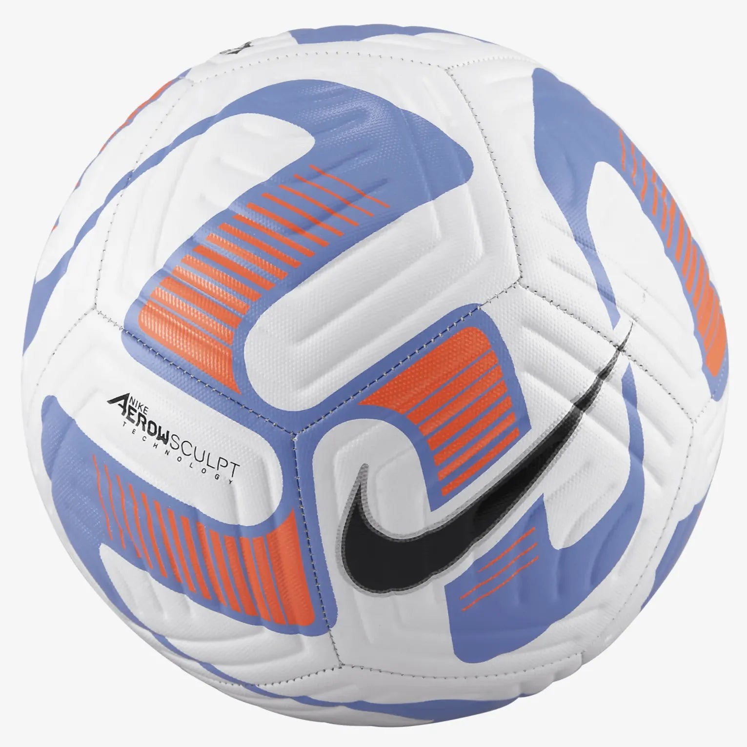 Nike FA22 Academy Soccer Ball - White-Light Thistle-Black (Back)