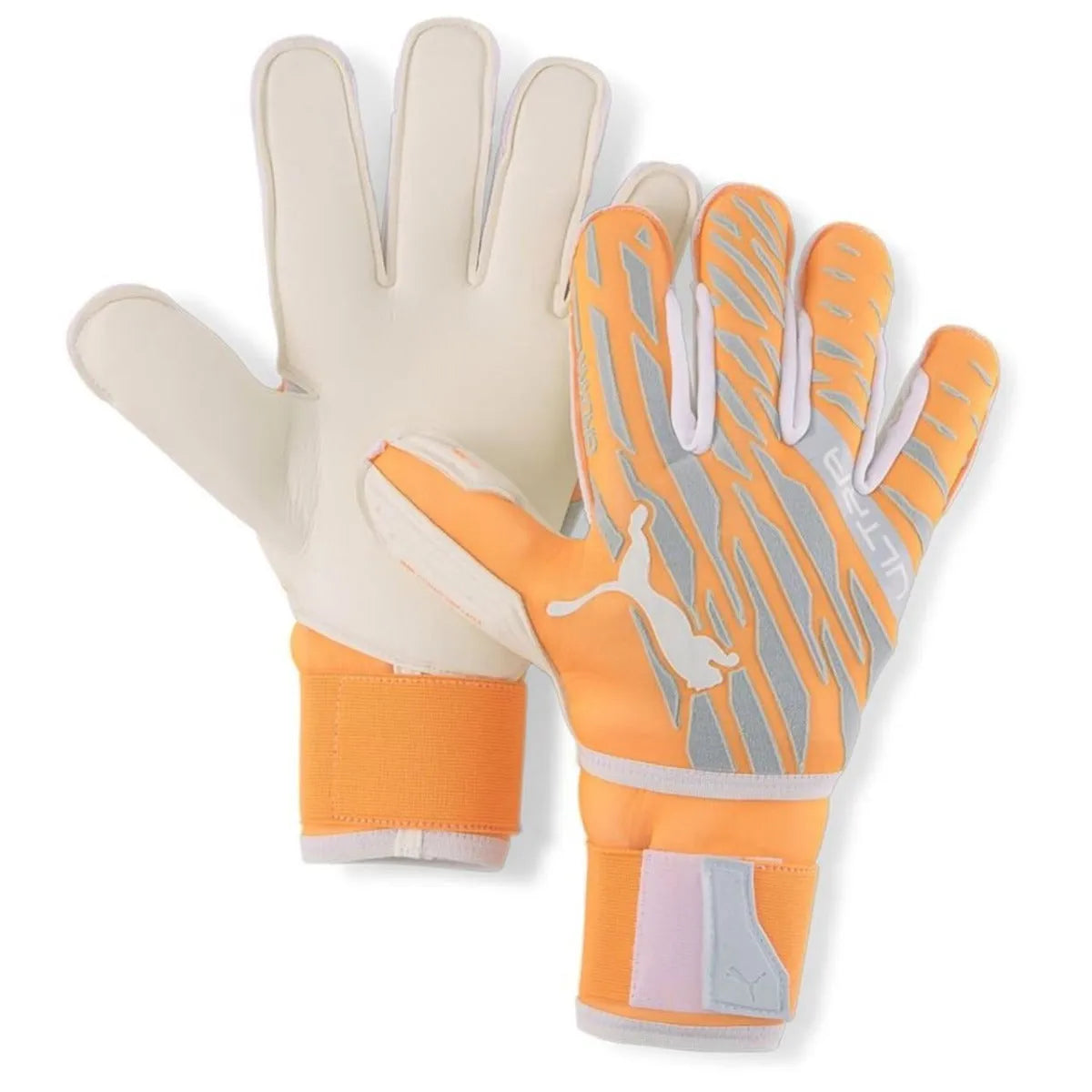 Puma Ultra Protect 1 Regular Cut - Neon Citrus-Diamond Silver (Pair)