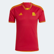 adidas 2023-24 Roma Men's Stadium Home Jersey (Front)