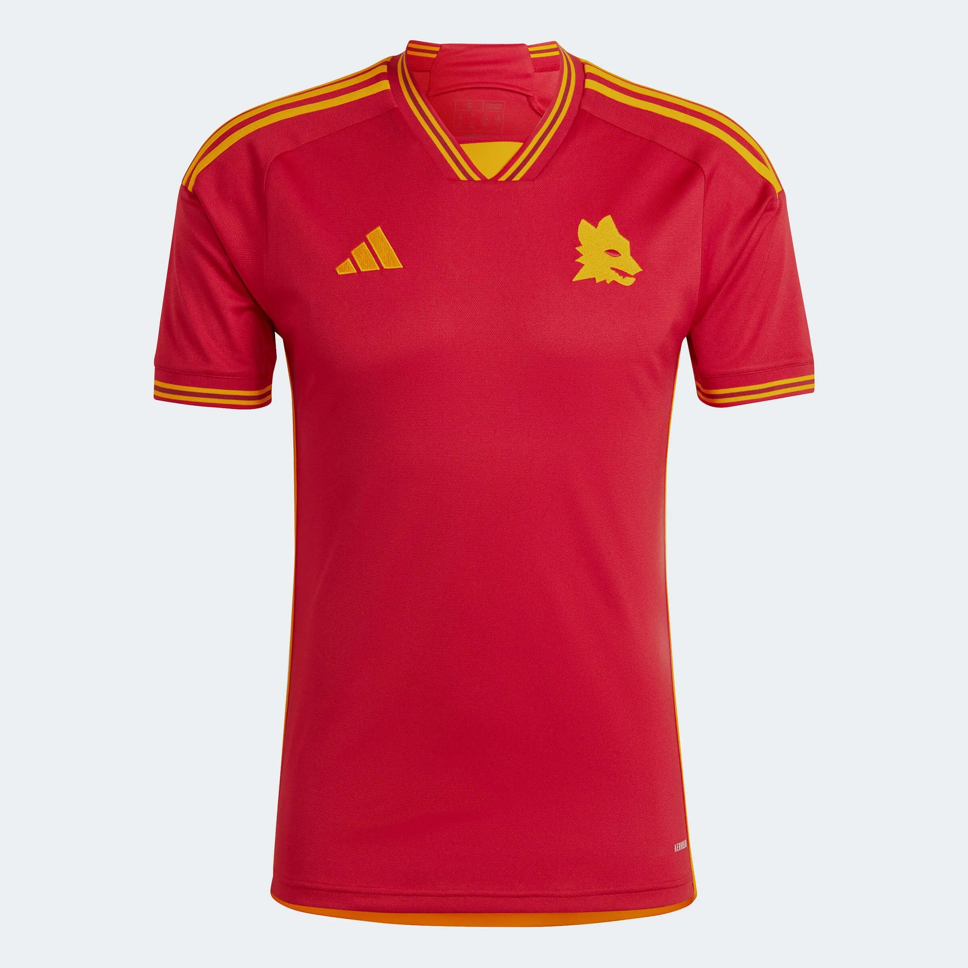 adidas 2023-24 Roma Men's Stadium Home Jersey (Front)