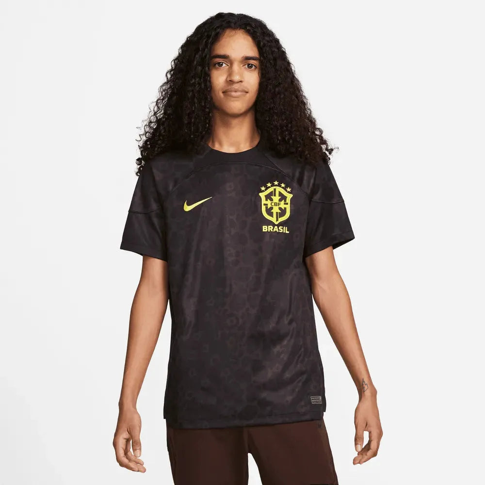 Nike 2022-23 Brazil Goalkeeper Jersey - Black – ProSoccer
