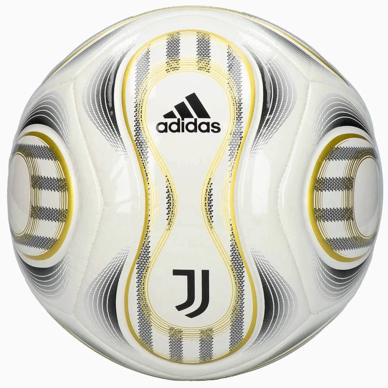 adidas 2022-23 Juventus Home Club Ball - White-Black (Front)