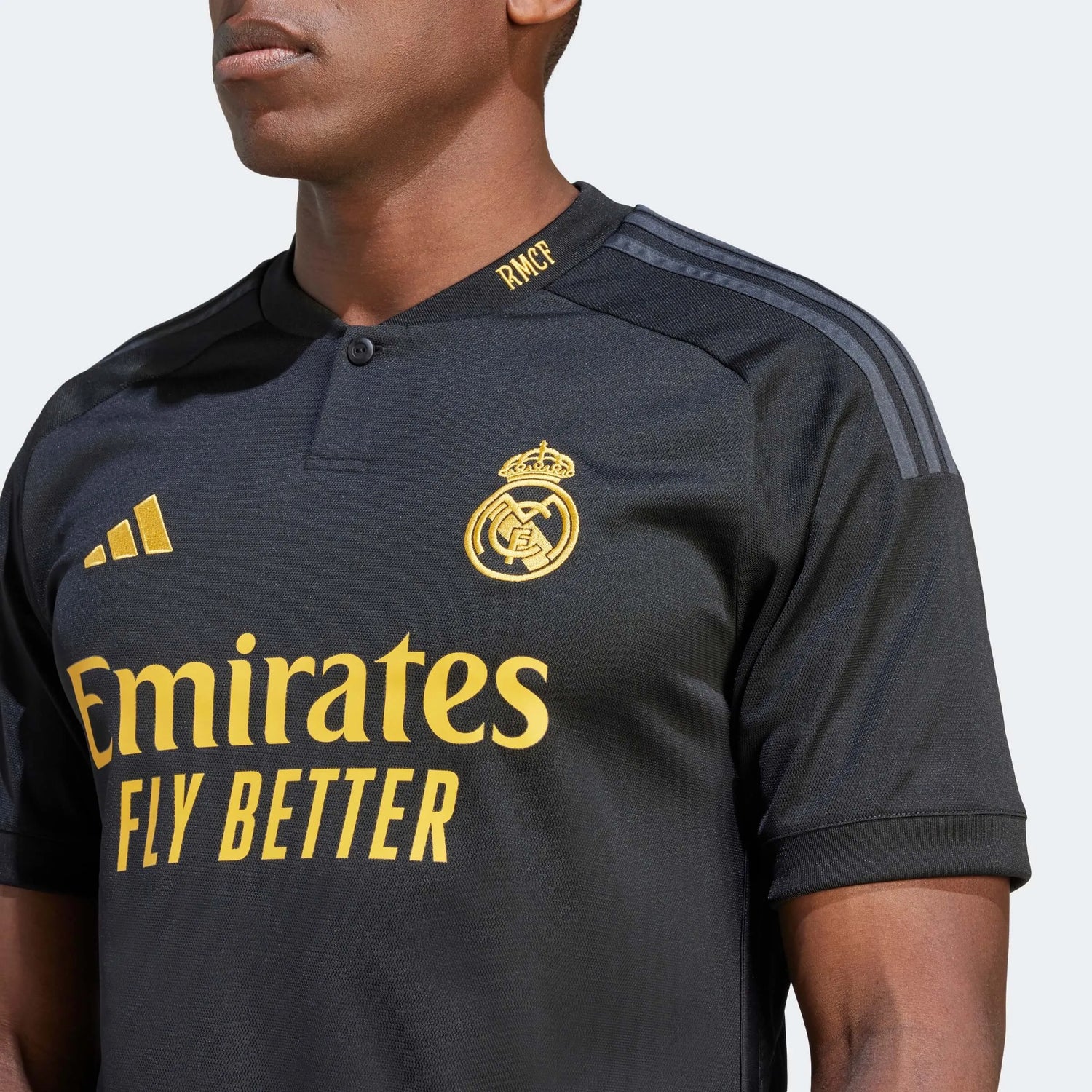 adidas 2023-24 Real Madrid Men's Stadium Third Jersey (Detail 1)